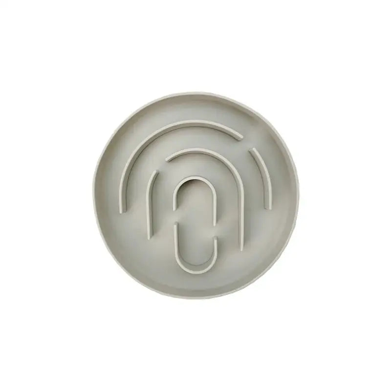 Slow Eating Silicone Non Slip Feeder Bowl For Cats Dogs