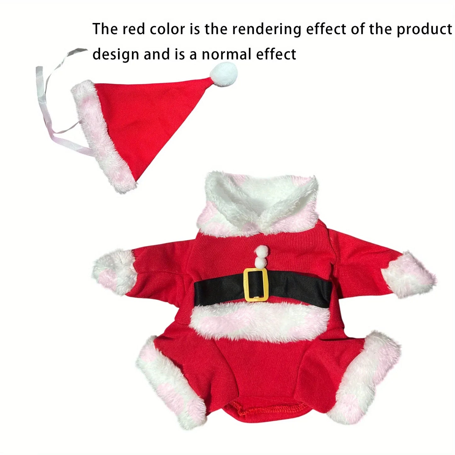 Cute Christmas Cat Costume Cosplay for Cats and Small Dogs