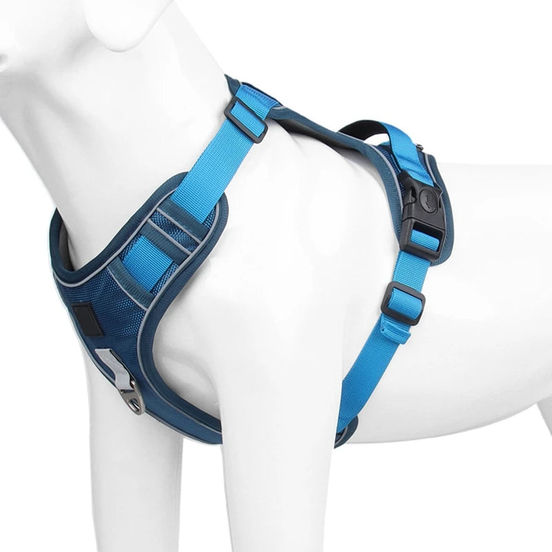 CN Guangdong Reflective Dog Harness Military Vest 1680D Nylon