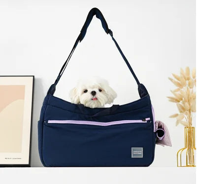 Pet Carrier Shoulder Bag For Small To Medium Dogs