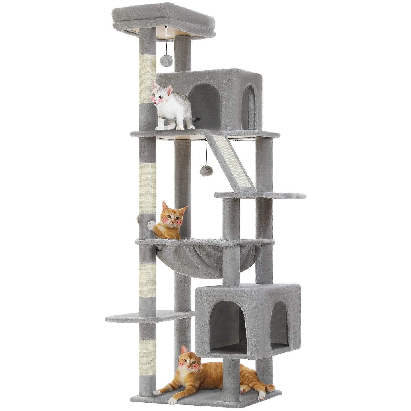 PAWZ Road Cat Tree Tower for Indoor Cats Multi Level