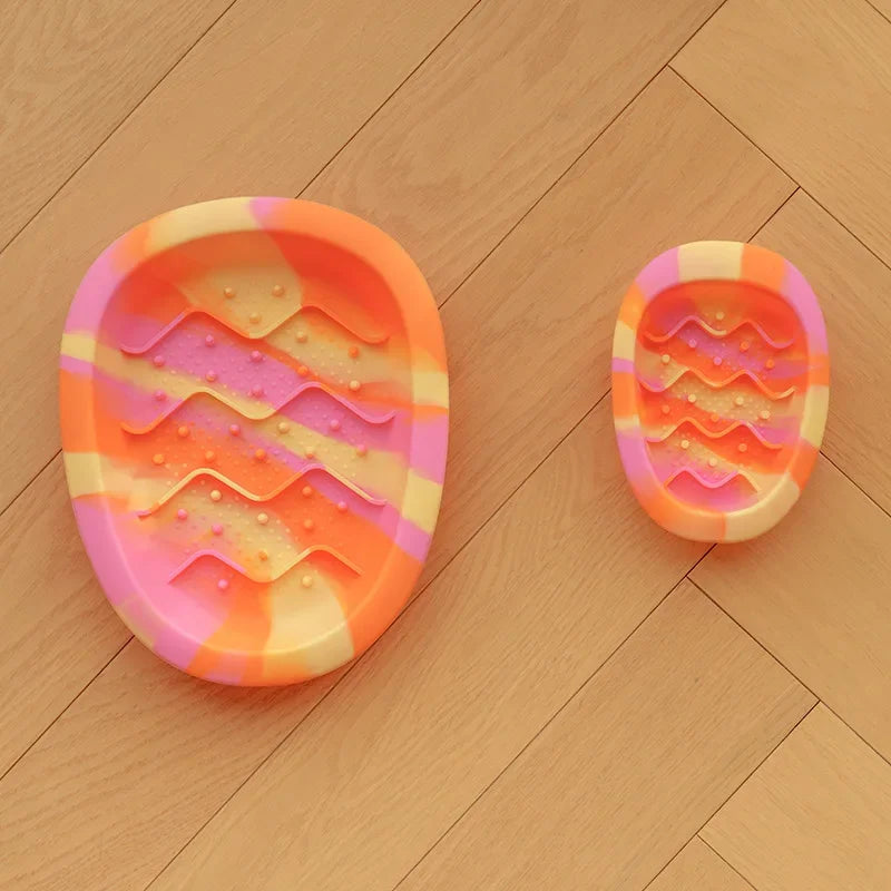 Slow Feeder Silicone Pet Bowl Anti Slip Universal Cats Dogs
