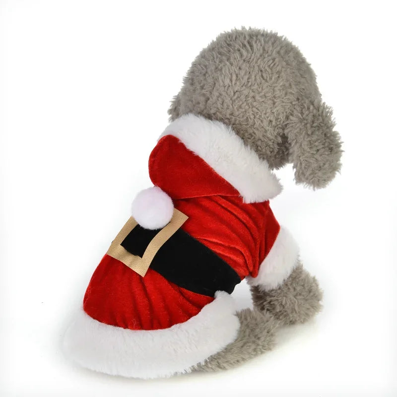 Guangdong Christmas Pet Hoodie Coat For Small Dogs