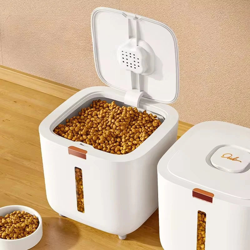 Pet Food Storage Barrel Moisture Proof Dog Food Container