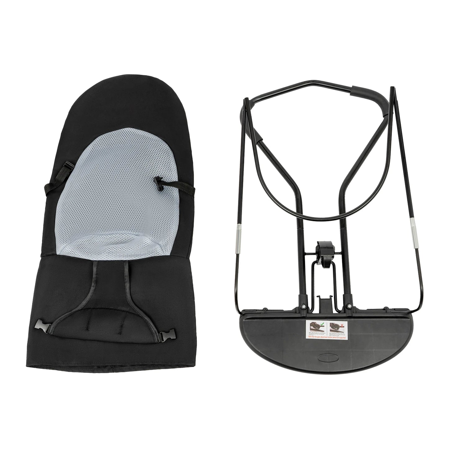 Pet Rocking Chair With Adjustable Foldable Stainless Bracket