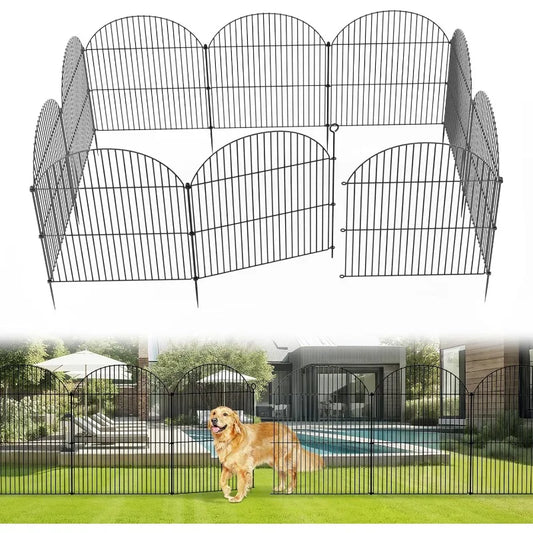 Rustproof Metal Garden Fence For Yard And Flower Bed Edging