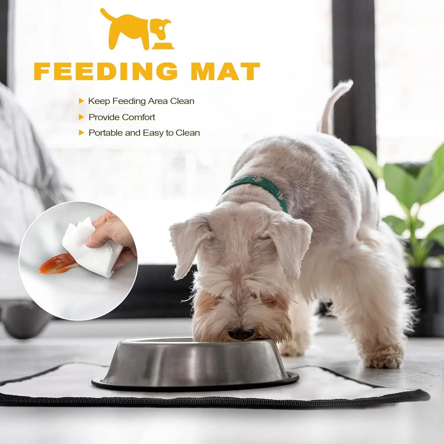 Travel Kit For Large Dog With Containers And Bowls