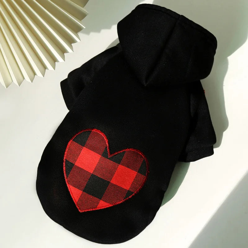 Guangdong CN Dog Winter Coat Reversible Plaid Jacket