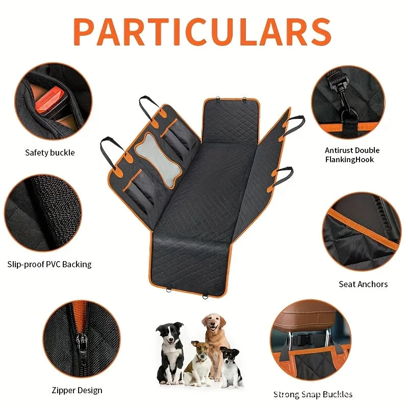 Zhejiang Dog Car Seat Cover Waterproof 600D Hammock