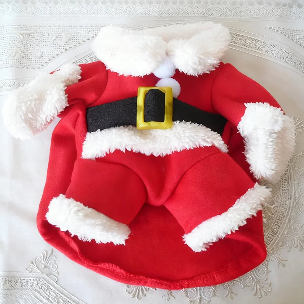 Cute Christmas Cat Costume Cosplay for Cats and Small Dogs