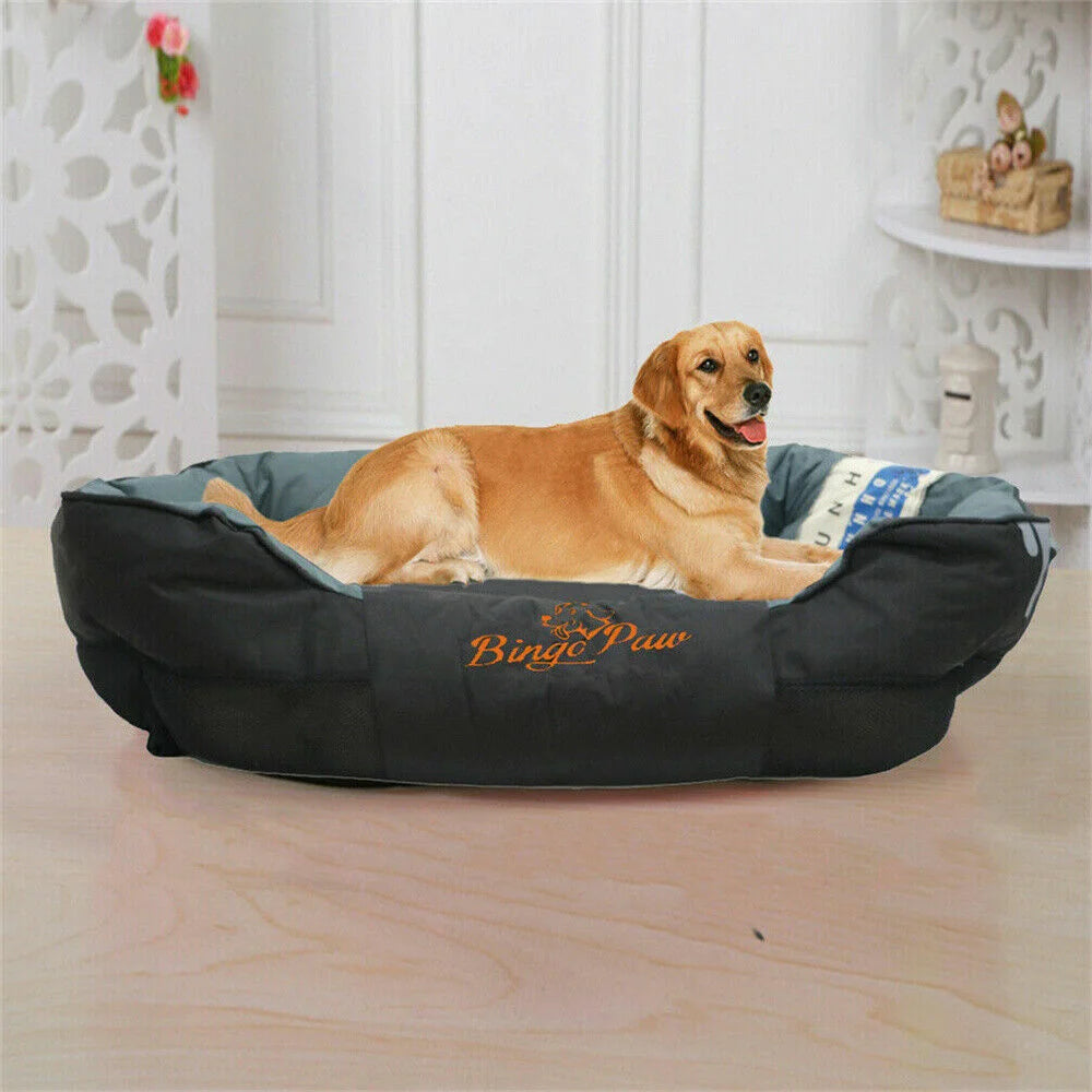 BORWARTCN Waterproof Orthopedic Dog Bed Cushion Kennel
