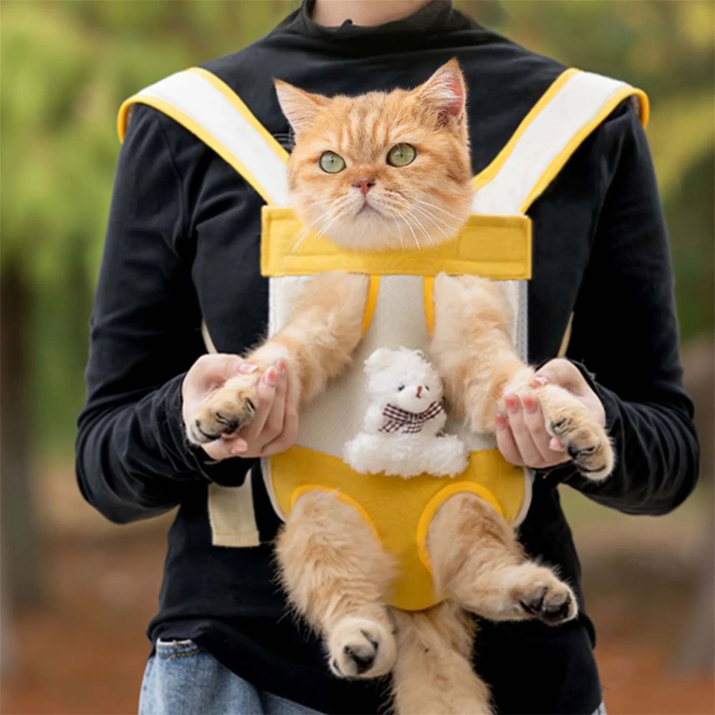 Breed Portable Pet Carrier Backpack For Dogs And Cats Breathable