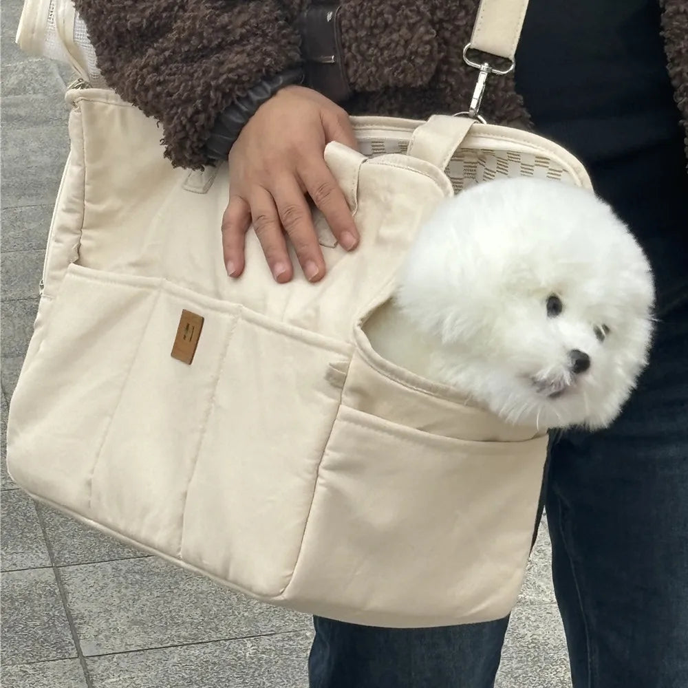 Portable Pet Shoulder Bag Carrier for Small Dogs and Cats