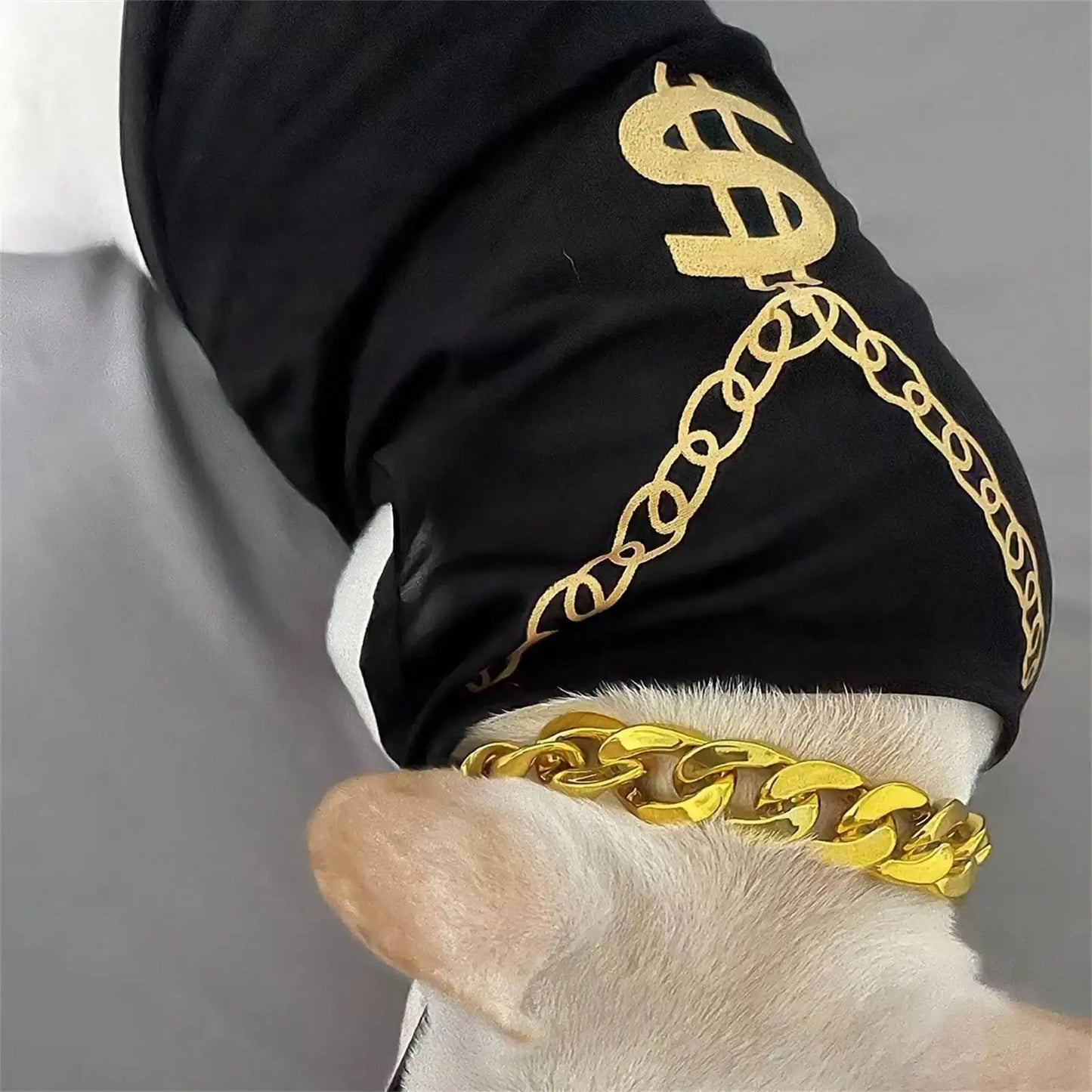 NONECN Pet Dogs Summer T Shirt Breathable Mesh Vest Hip Hop Costume