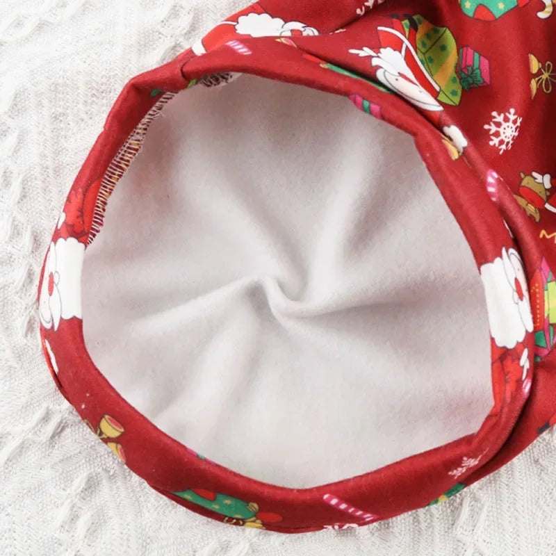 Guangdong Christmas Dog Sweater With Warm Lining