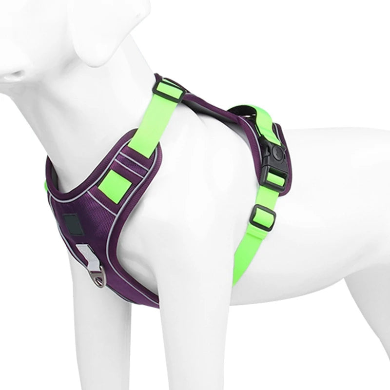 CN Guangdong Reflective Dog Harness Military Vest 1680D Nylon