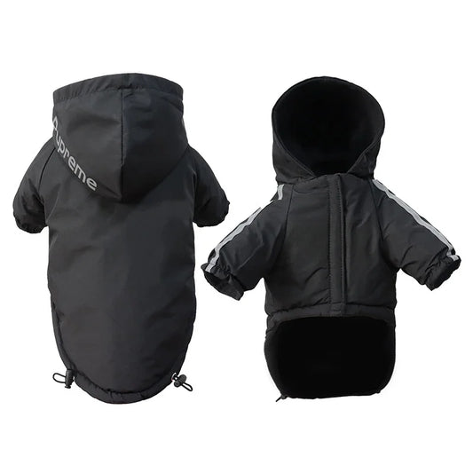 Guangdong Waterproof Dog Coat With Hooded Reflective Jacket
