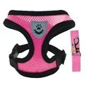 YTYINCN Dog Harness Vest Polyester Adjustable Mesh Leash