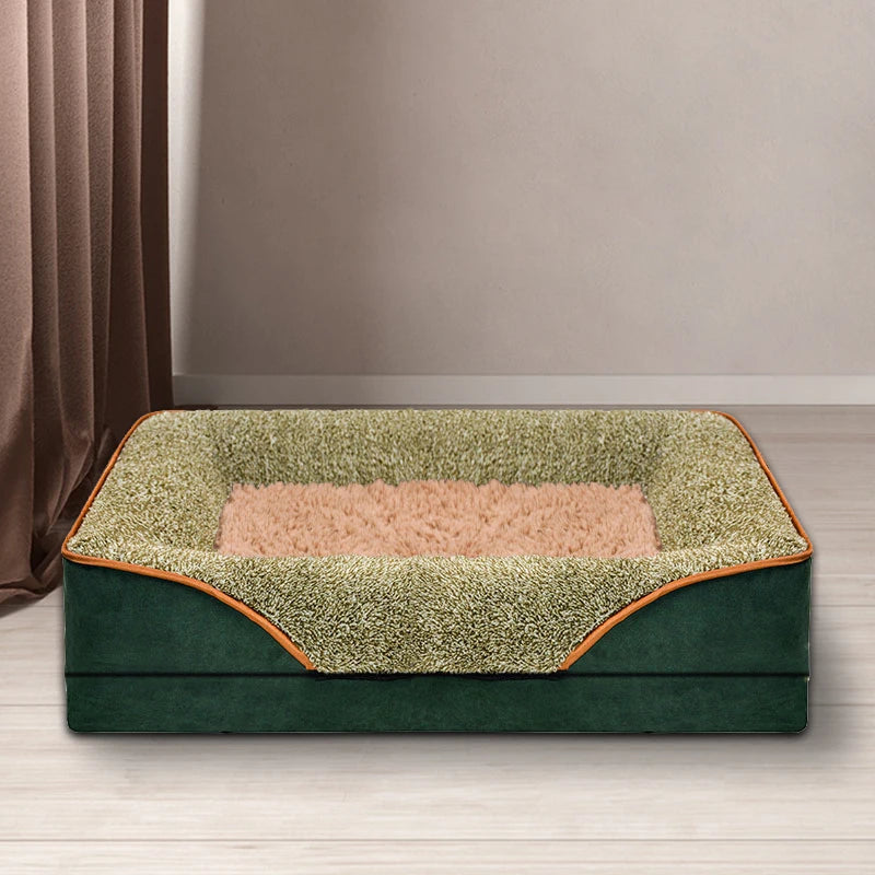 Jiangsu Removable Washable Cover Dog Bed With Raised Edges