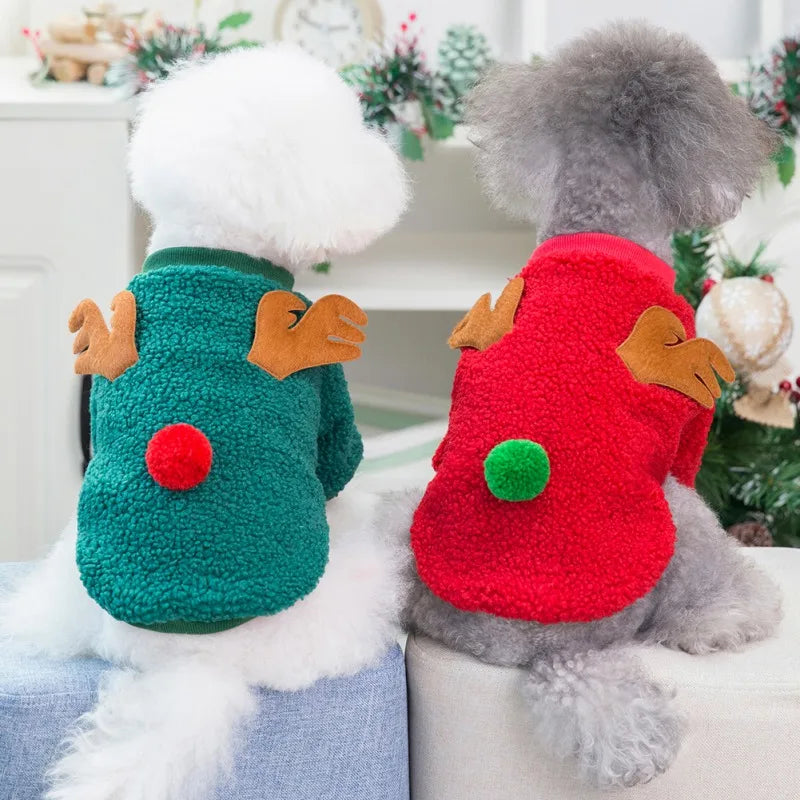 Guangdong Fleece Warm Dog Coat Winter Sweater For Pets