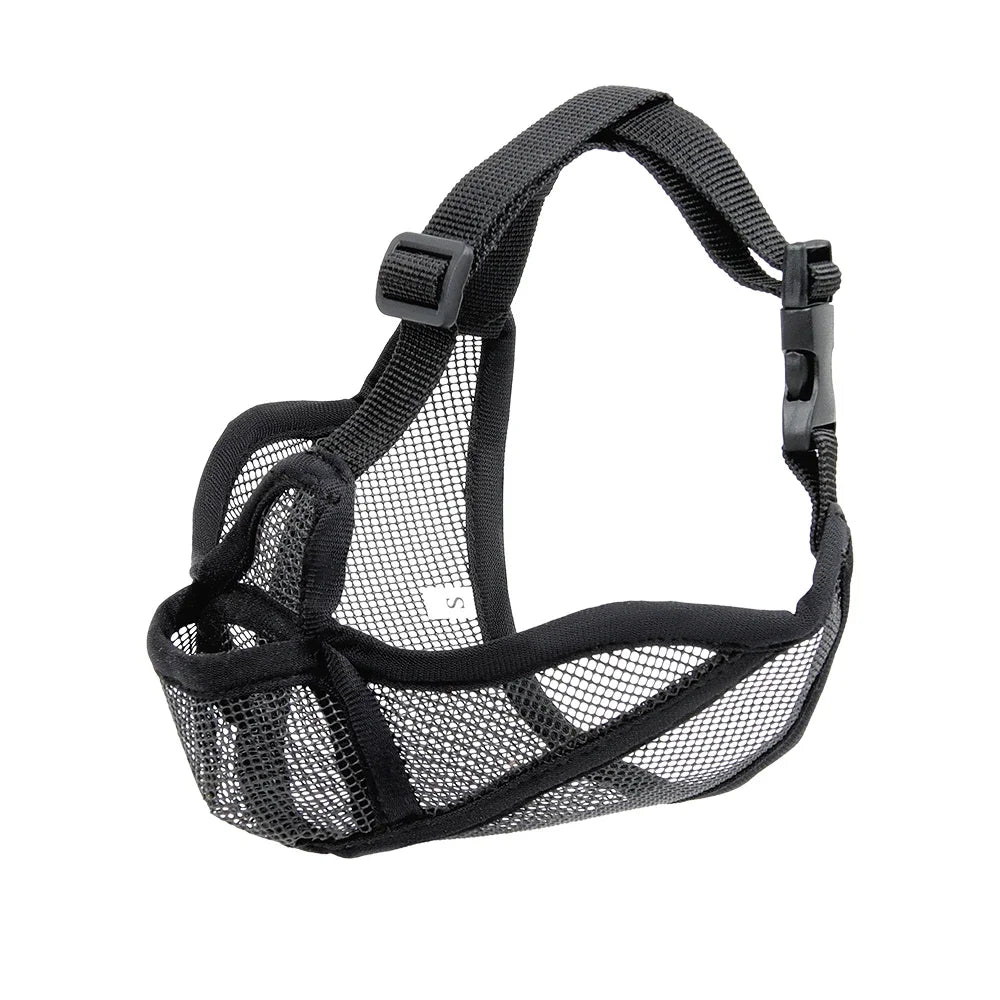 Breathable Short Snout Dog Muzzle for Barking Prevention