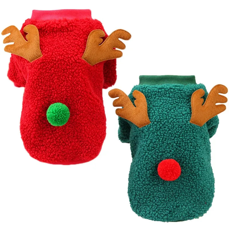 Guangdong Fleece Warm Dog Coat Winter Sweater For Pets