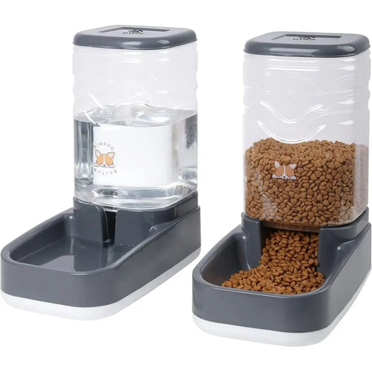 Automatic Pet Feeder Gravity Dispenser For Cats And Dogs