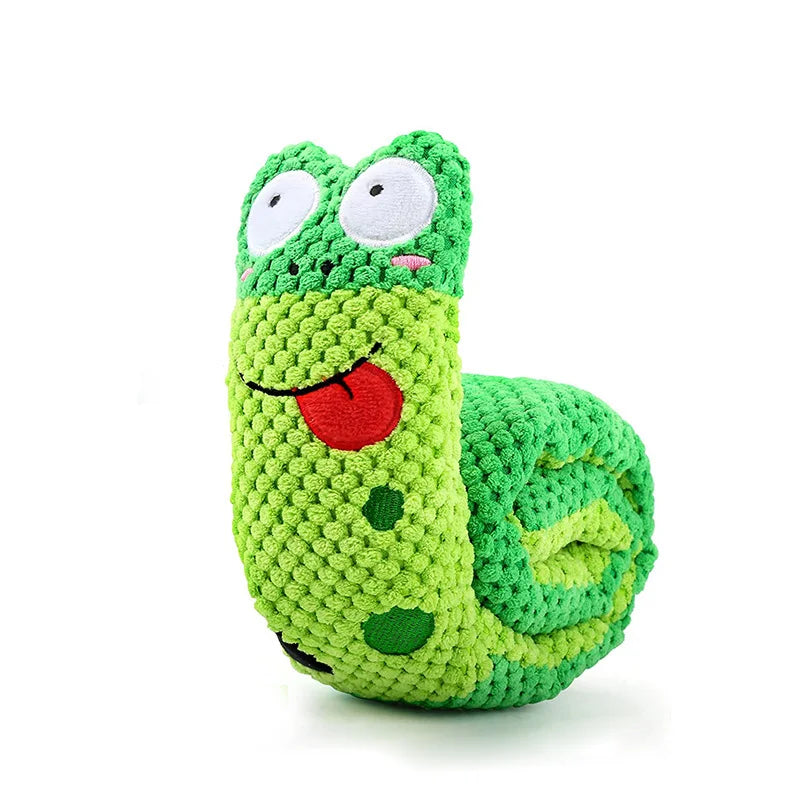 YTYIN Dog Puzzle Feeder Interactive Plush Squeak Toy
