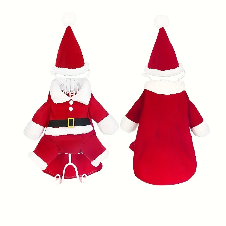 Cute Christmas Cat Costume Cosplay for Cats and Small Dogs