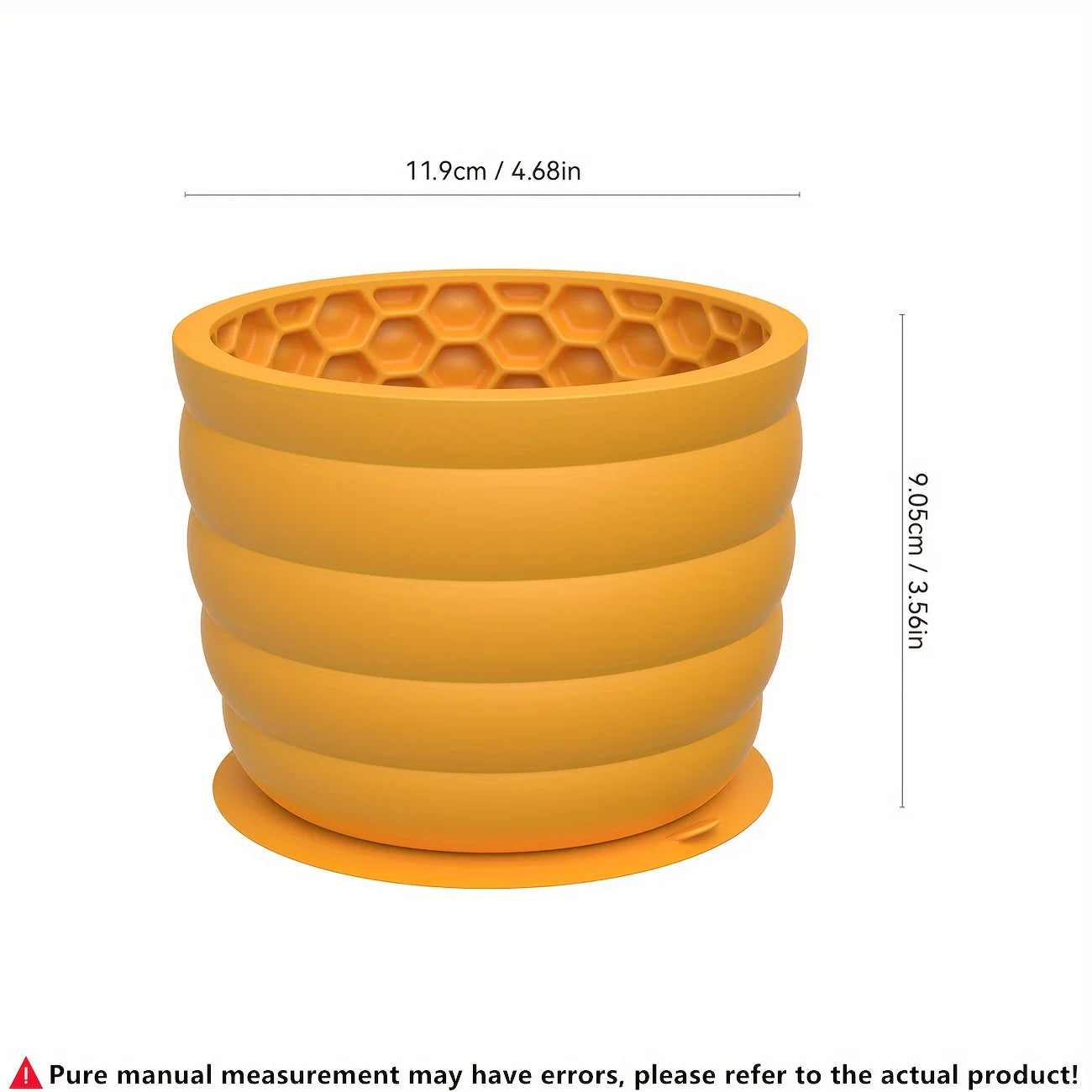 Silicone Slow Feeder Dog Bowl Non Slip for Small Breeds