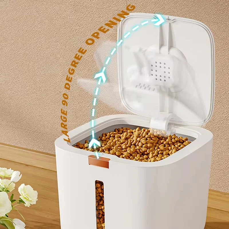 Pet Food Storage Barrel Moisture Proof Dog Food Container
