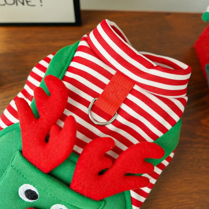 Miss Doggy Christmas Pet Coat For Dog Cat Santa Costume