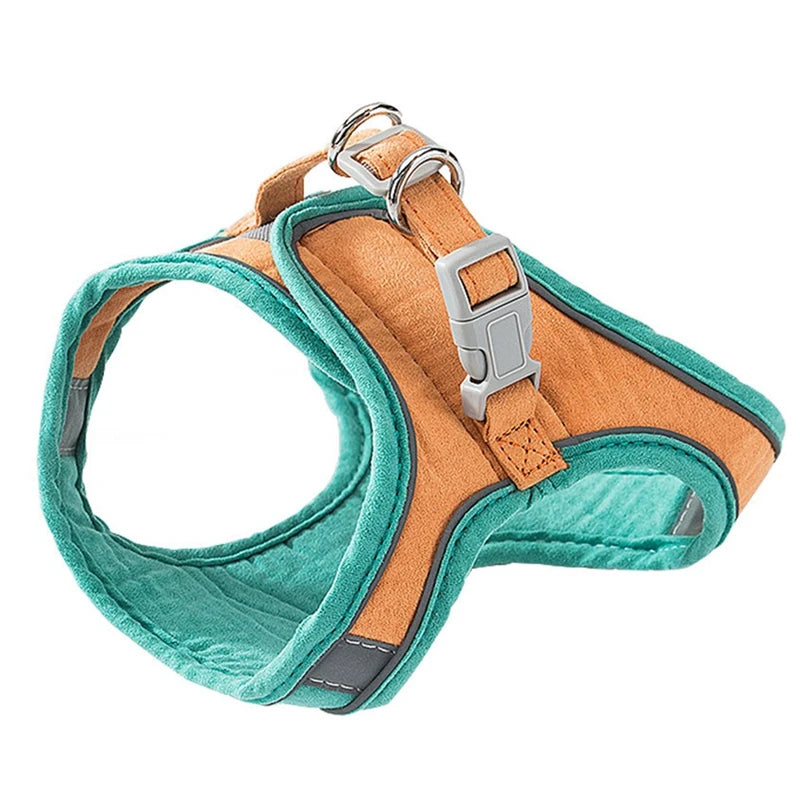 Feature Cat Harness Leash Set Reflective Strip For Cats Dogs
