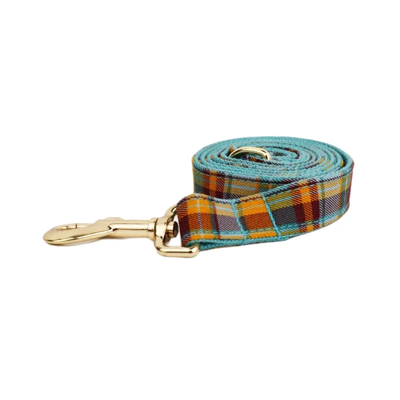 YTYINCN Personalized Dog Collar Leashes Harness Bow Set