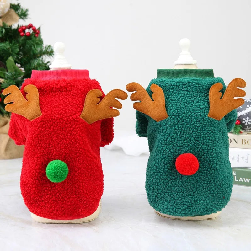 Guangdong Fleece Warm Dog Coat Winter Sweater For Pets