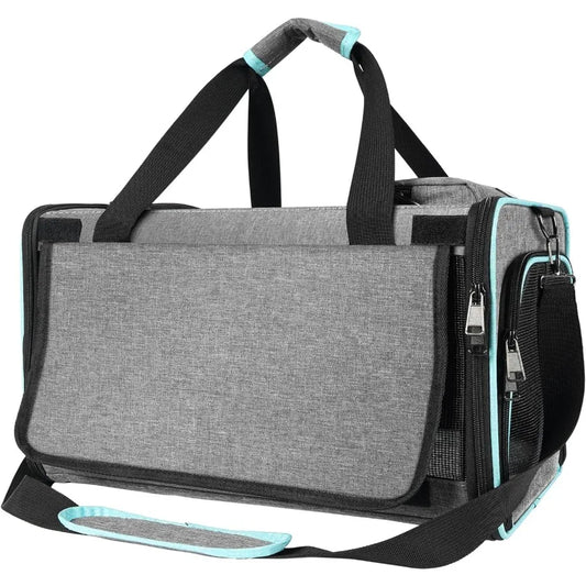 SoftSided Pet Travel Carrier TSA Approved for Cats and Dogs