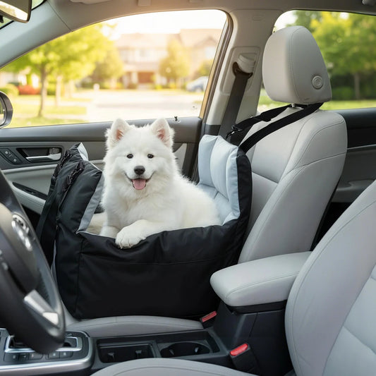 Small Dogs Car Seat Travel Bed With Safety Belt