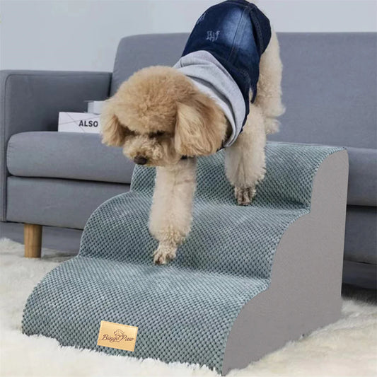NONE Pet Dog Stairs For High Beds And Sofa Washable