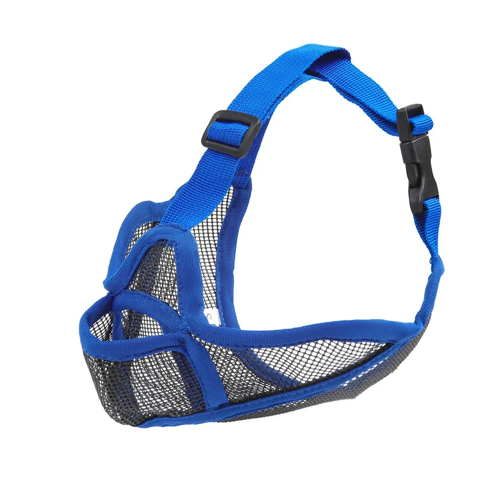 Breathable Short Snout Dog Muzzle for Barking Prevention