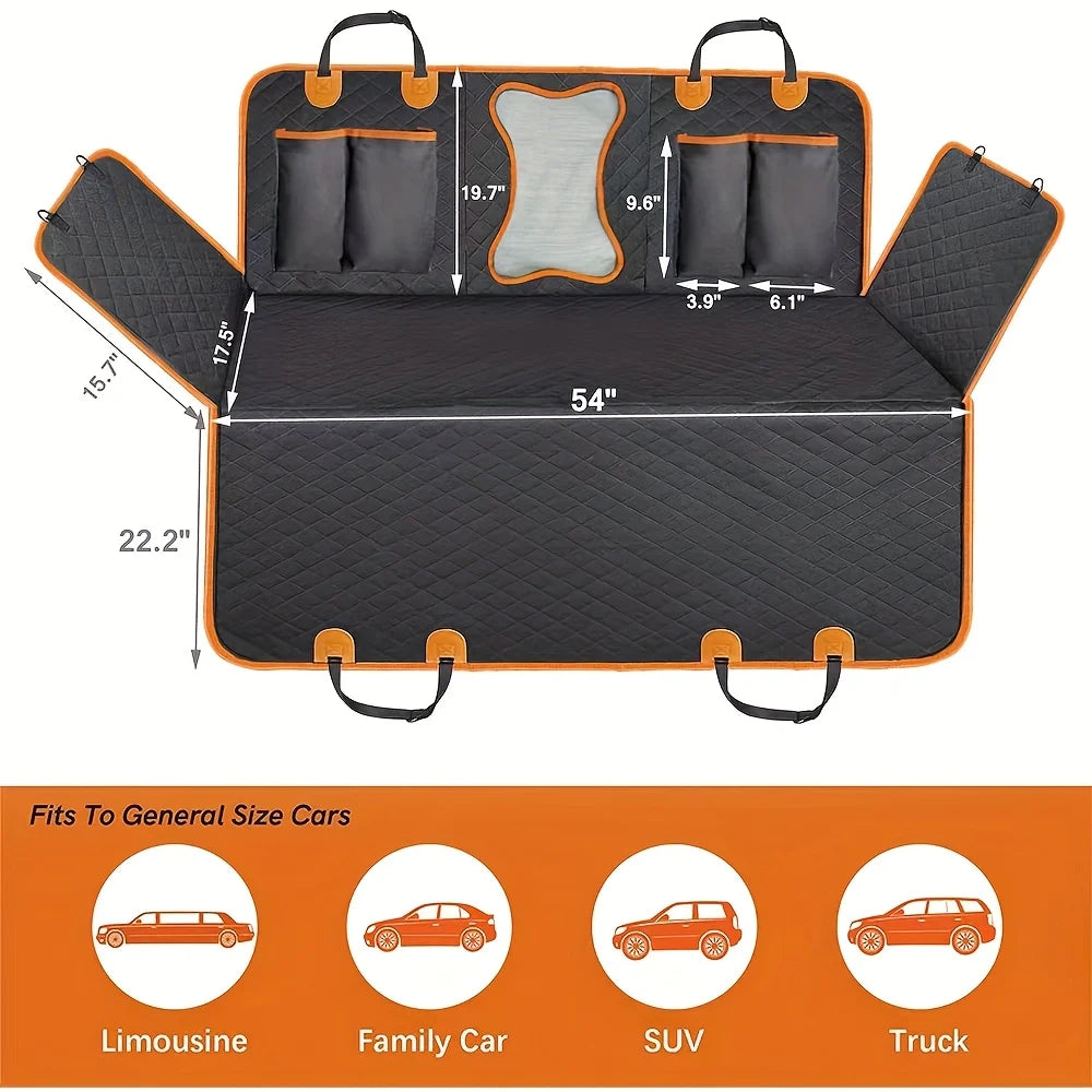 Zhejiang Dog Car Seat Cover Waterproof 600D Hammock
