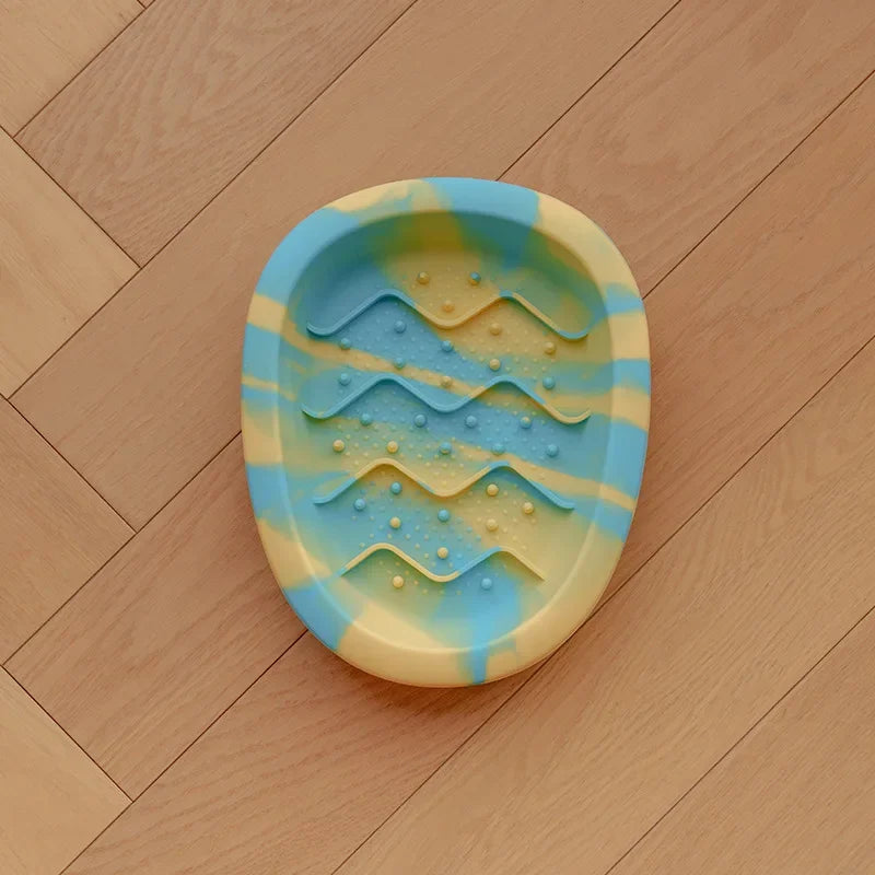 Slow Feeder Silicone Pet Bowl Anti Slip Universal Cats Dogs