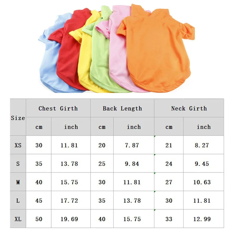 Doggyzstyle Spring Polo Dog Shirts Breathable Vest