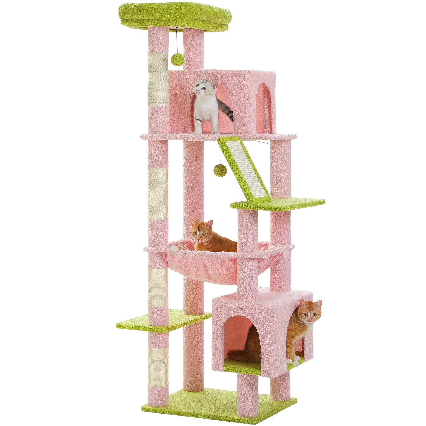 PAWZ Road Cat Tree Tower for Indoor Cats Multi Level