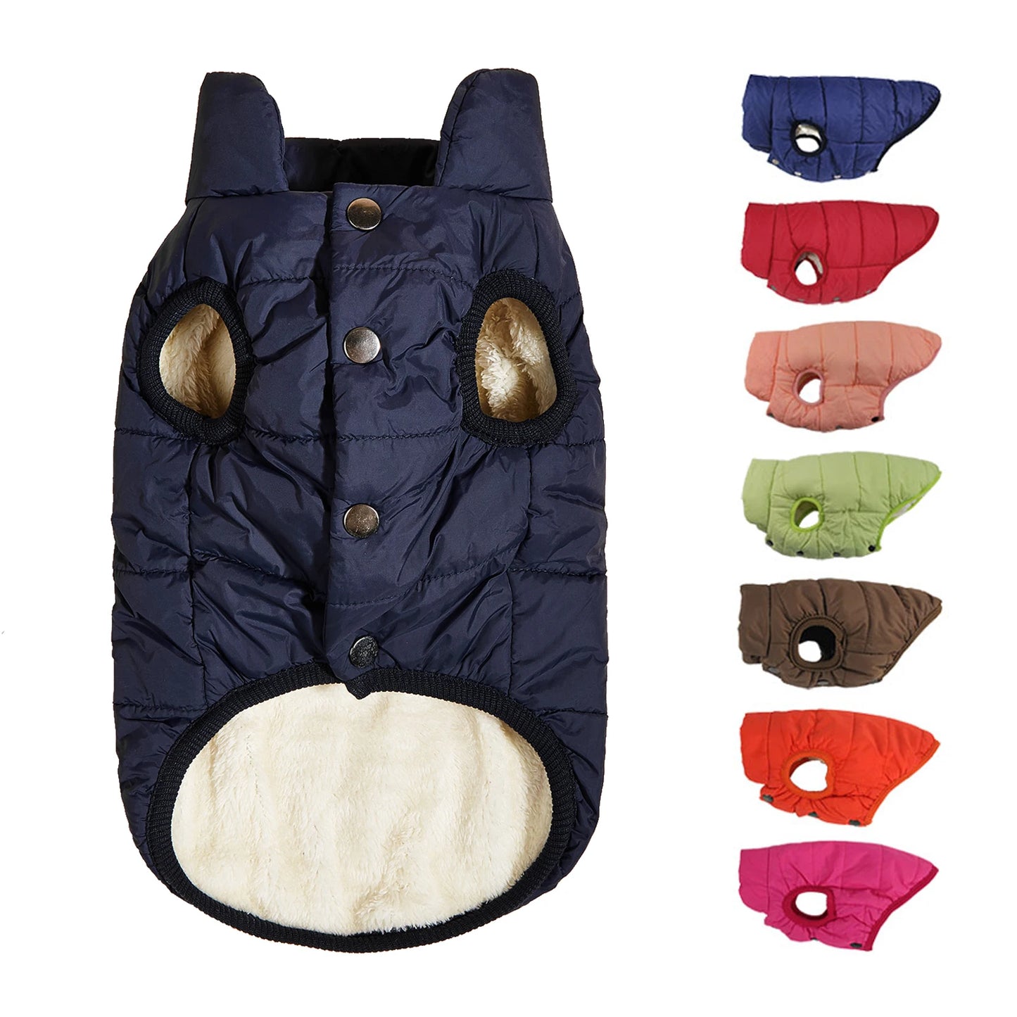 Guangdong Dog Winter Jacket With Fleece Lining Coat