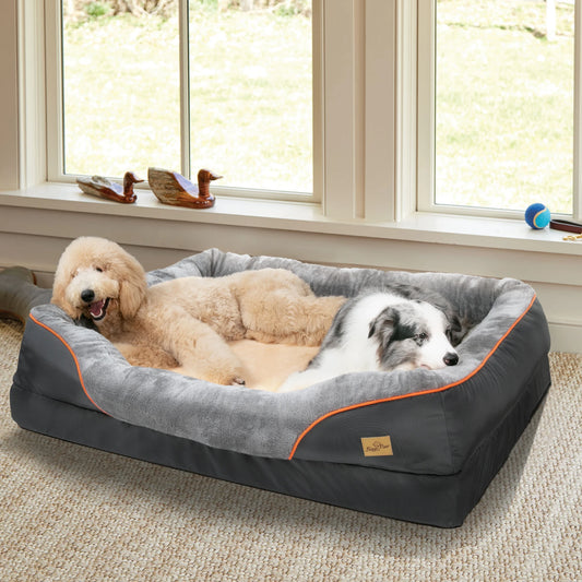 BINGOPAW Anti Allergy Dog Bed With Removable Washable Cover