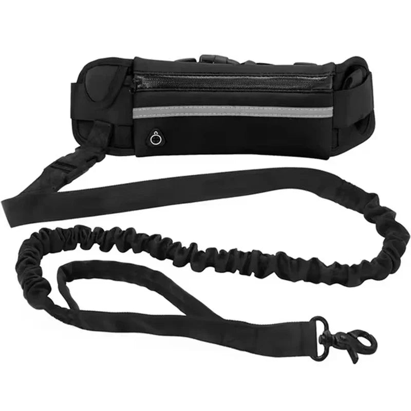 Booteely Hands Free Reflective Retractable Dog Leash