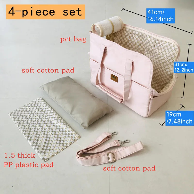 Portable Pet Shoulder Bag Carrier for Small Dogs and Cats