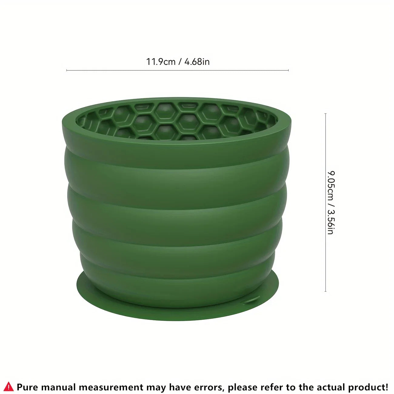 Silicone Slow Feeder Dog Bowl Non Slip for Small Breeds