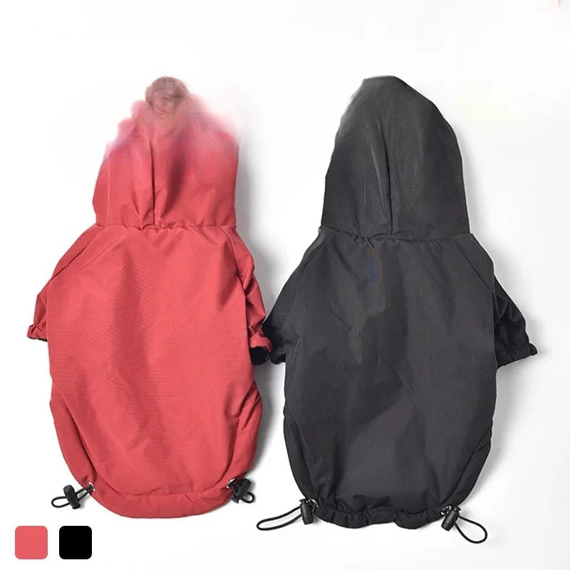 Guangdong Waterproof Dog Coat With Hooded Reflective Jacket