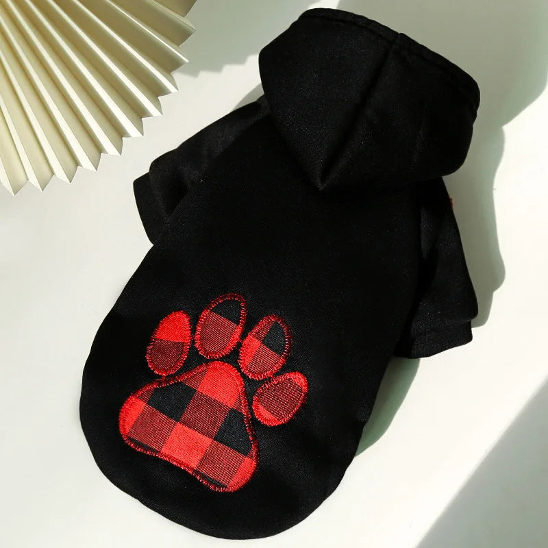 Guangdong CN Dog Winter Coat Reversible Plaid Jacket